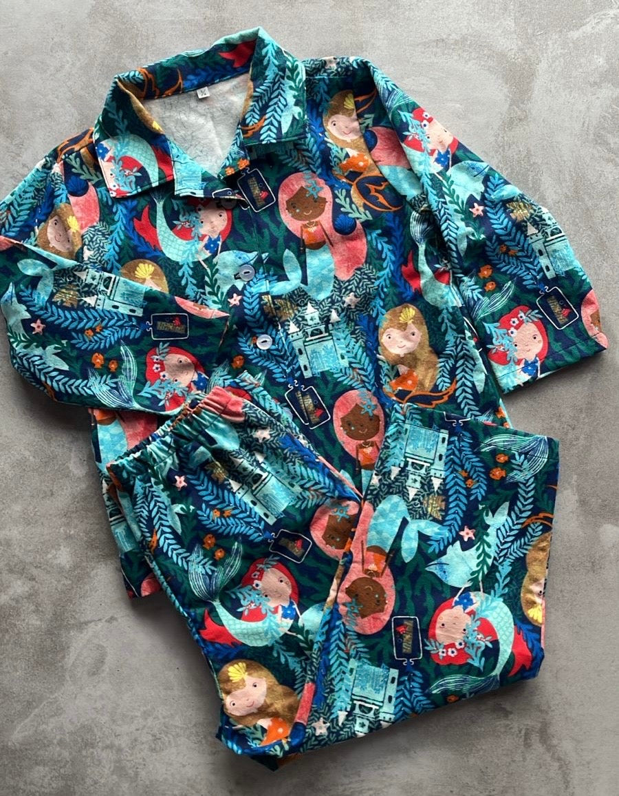 MERMAID WINTER PJ SET