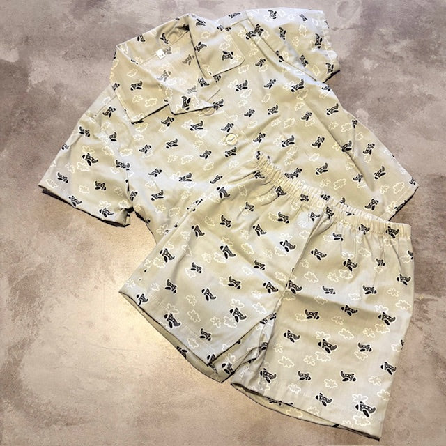 GREY AEROPLANES PJ SET