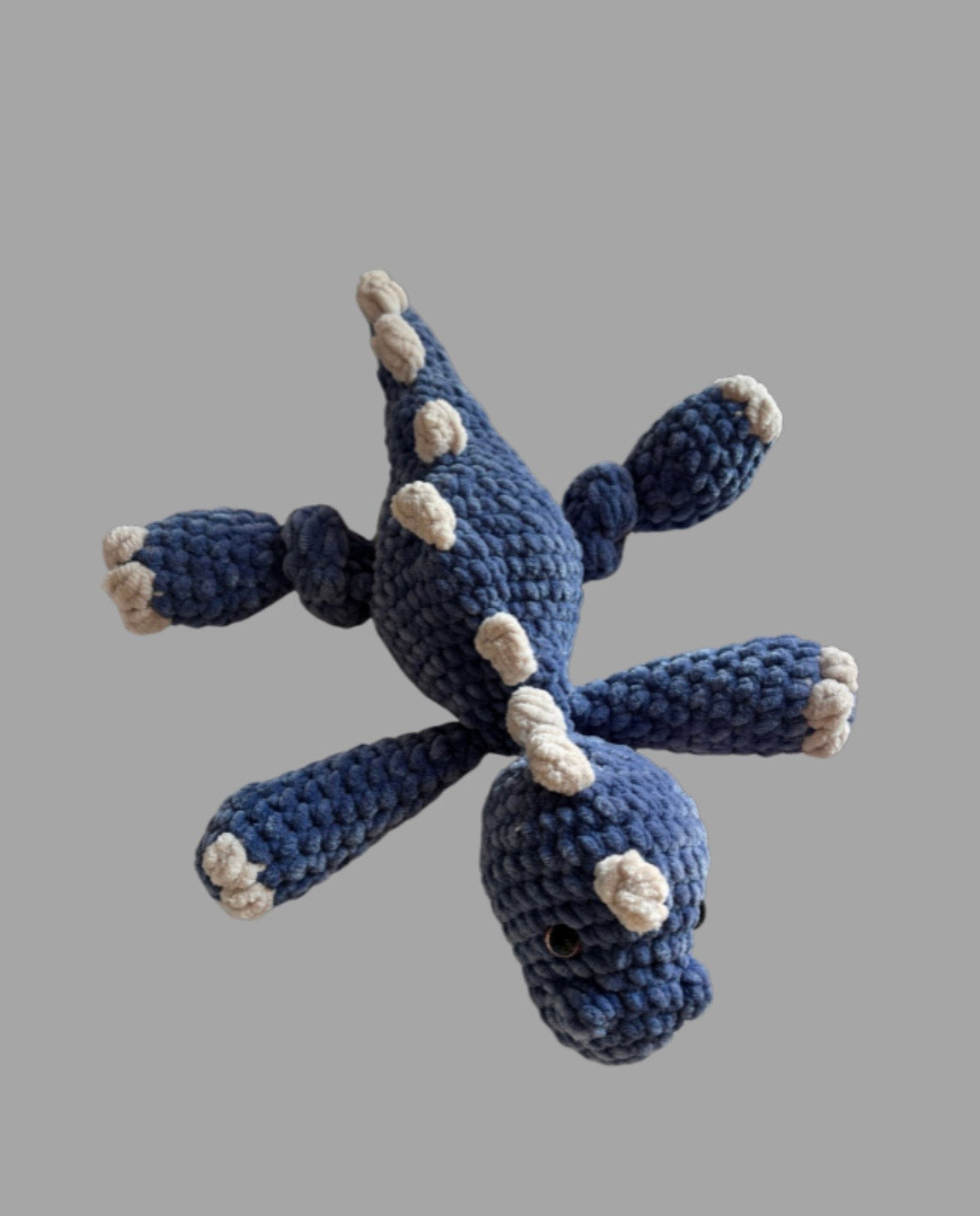 NAVY DINO SNUGGLY