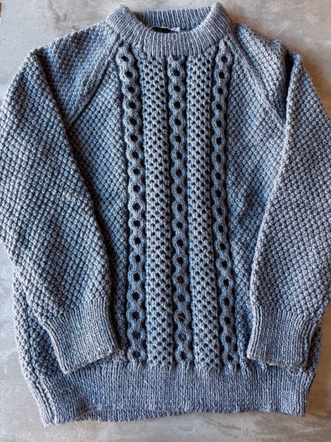 HONEYCOMB BLUE PULLOVER