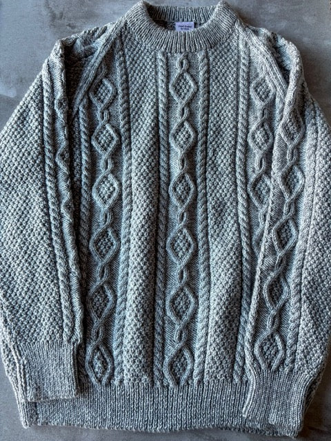 CASHMERE GREY PULLOVER