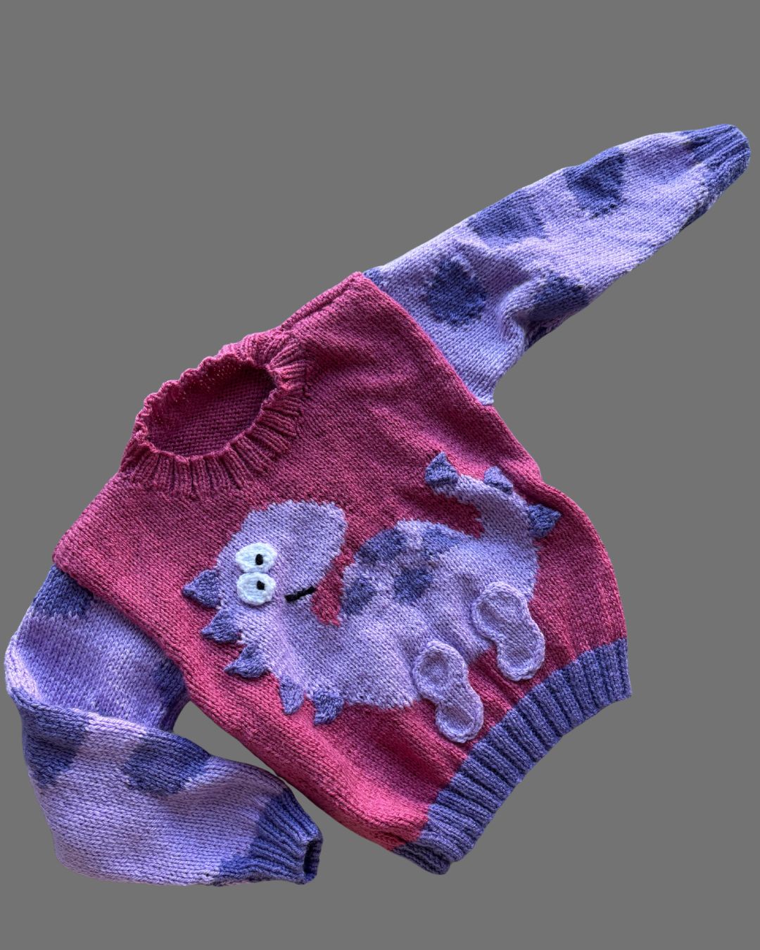 GIRLY DINO PULLOVER