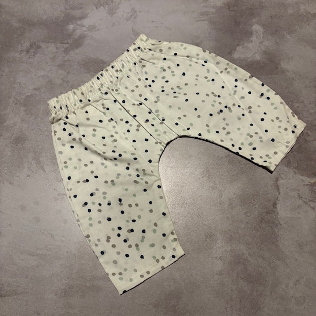 BLUE DOT HAREM PANTS