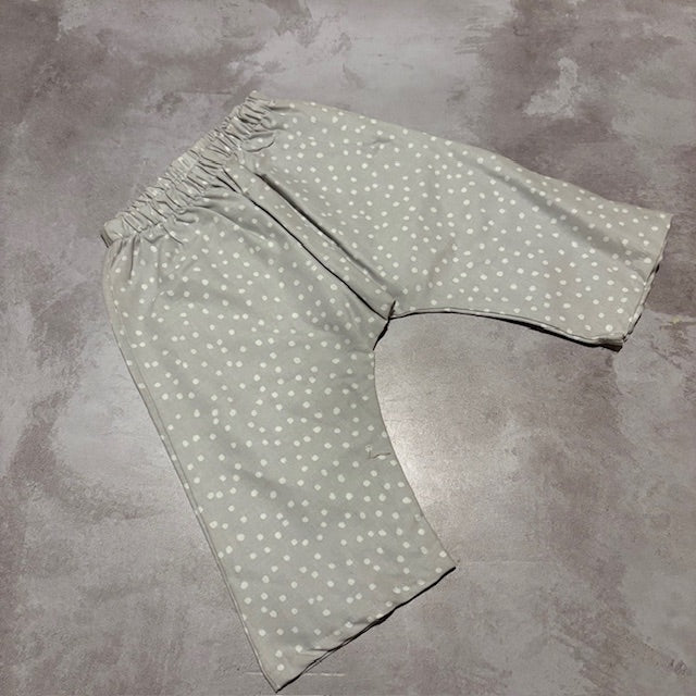 GREY DOT HAREM PANTS