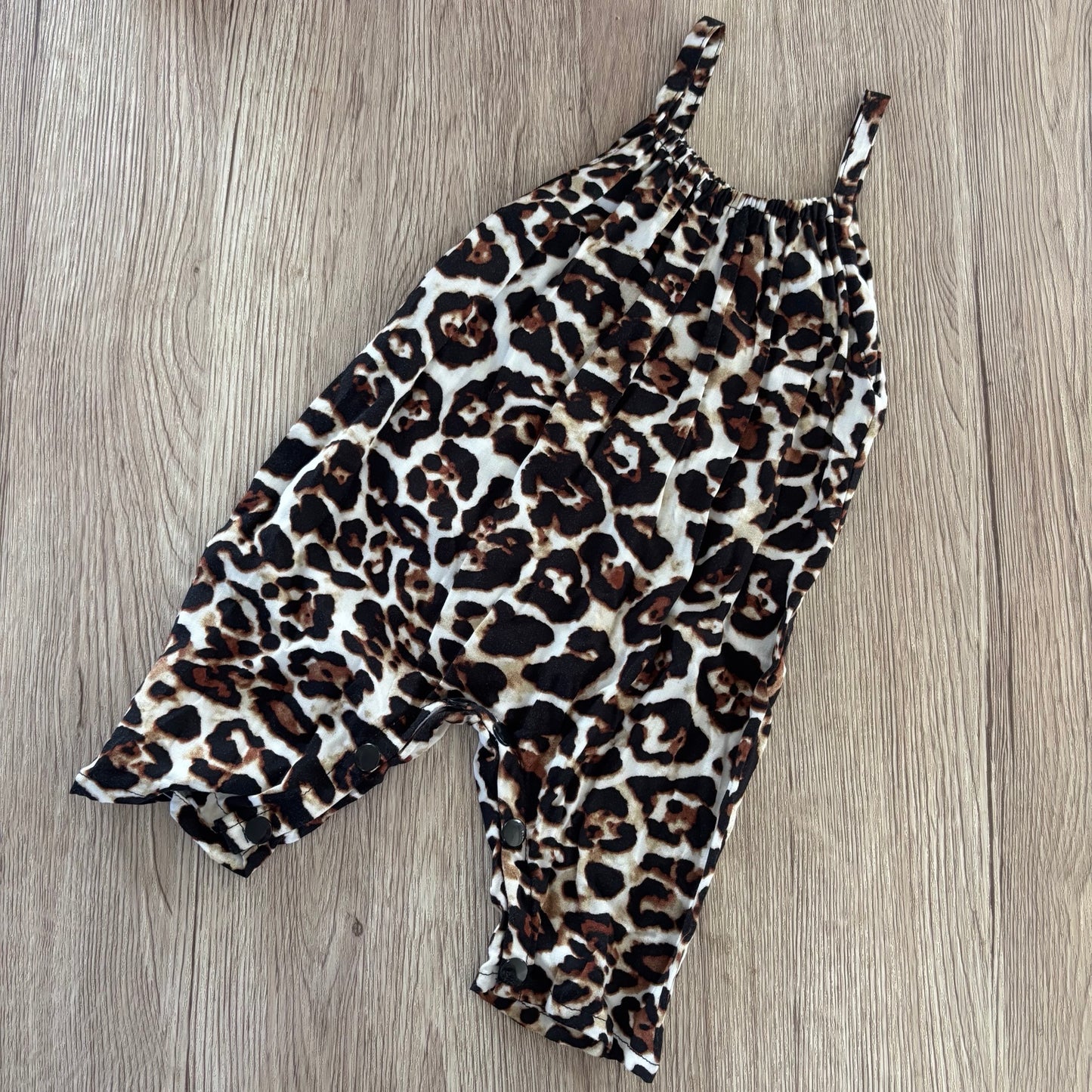 LEOPARD HALLIE DUNGAREE