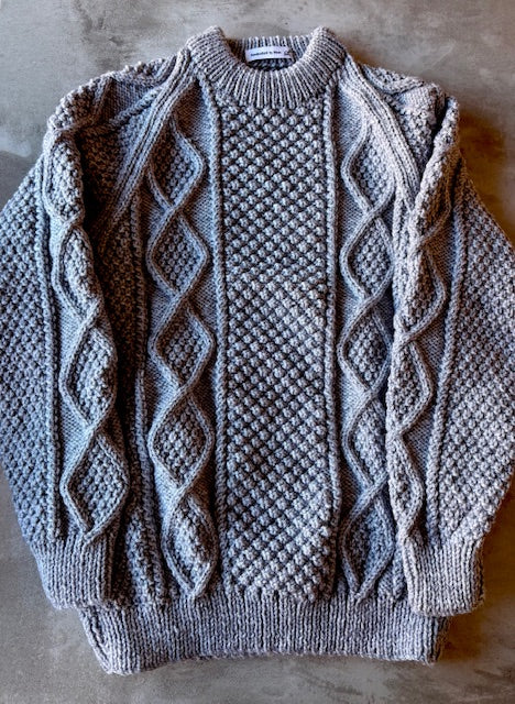 CHUNKY GREY PULLOVER