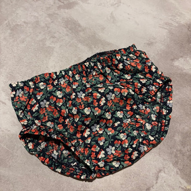 NAVY FLORAL BLOOMER
