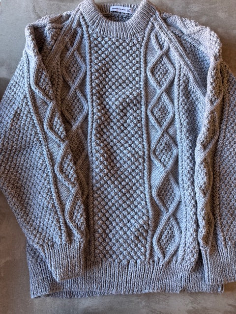 LT GREY PULLOVER