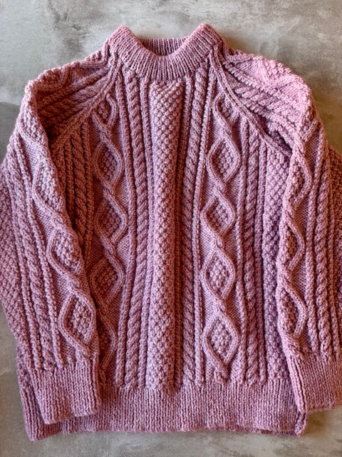 MAUVE PULLOVER
