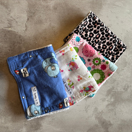 PRINTED BURP CLOTHS