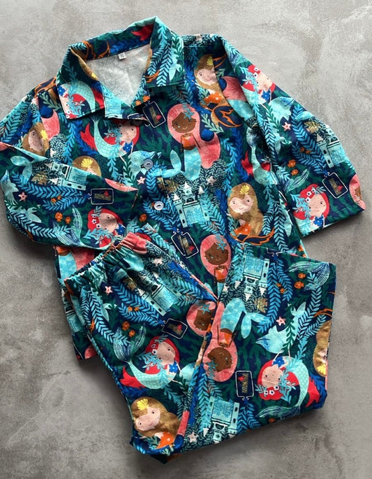 MERMAID WINTER PJ SET