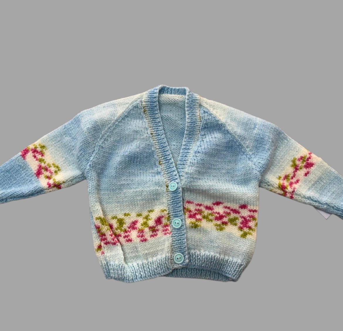 BLUE GARDEN CARDI