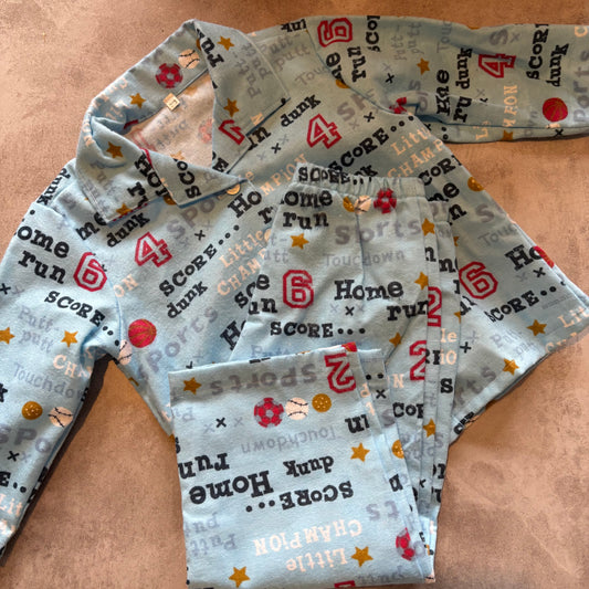 SPORTS WINTER PJ SET