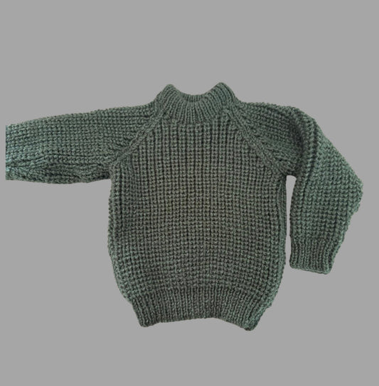 OLIVE PULLOVER