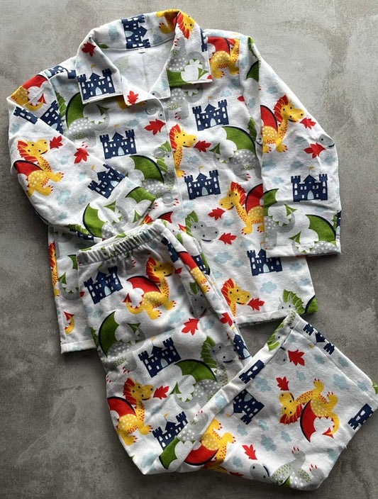 DRAGON WINTER PJ SET