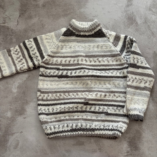 MULTICOLOUR GREY PULLOVER