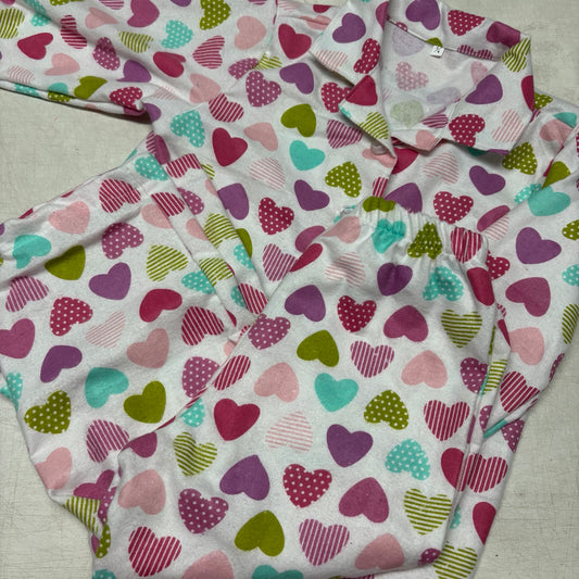 HEARTS LONG PJ SET
