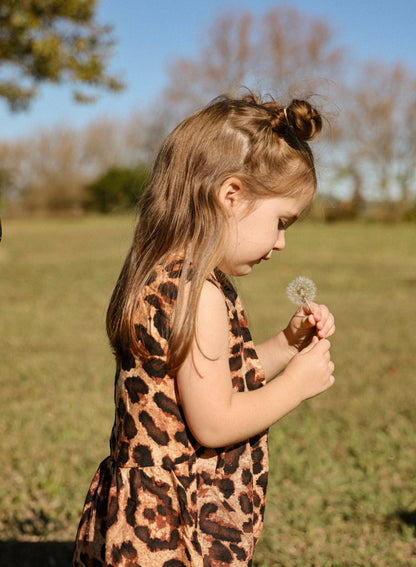LEOPARD GABI ROMPER