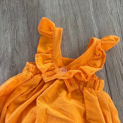 ORANGE MIA DRESS SET