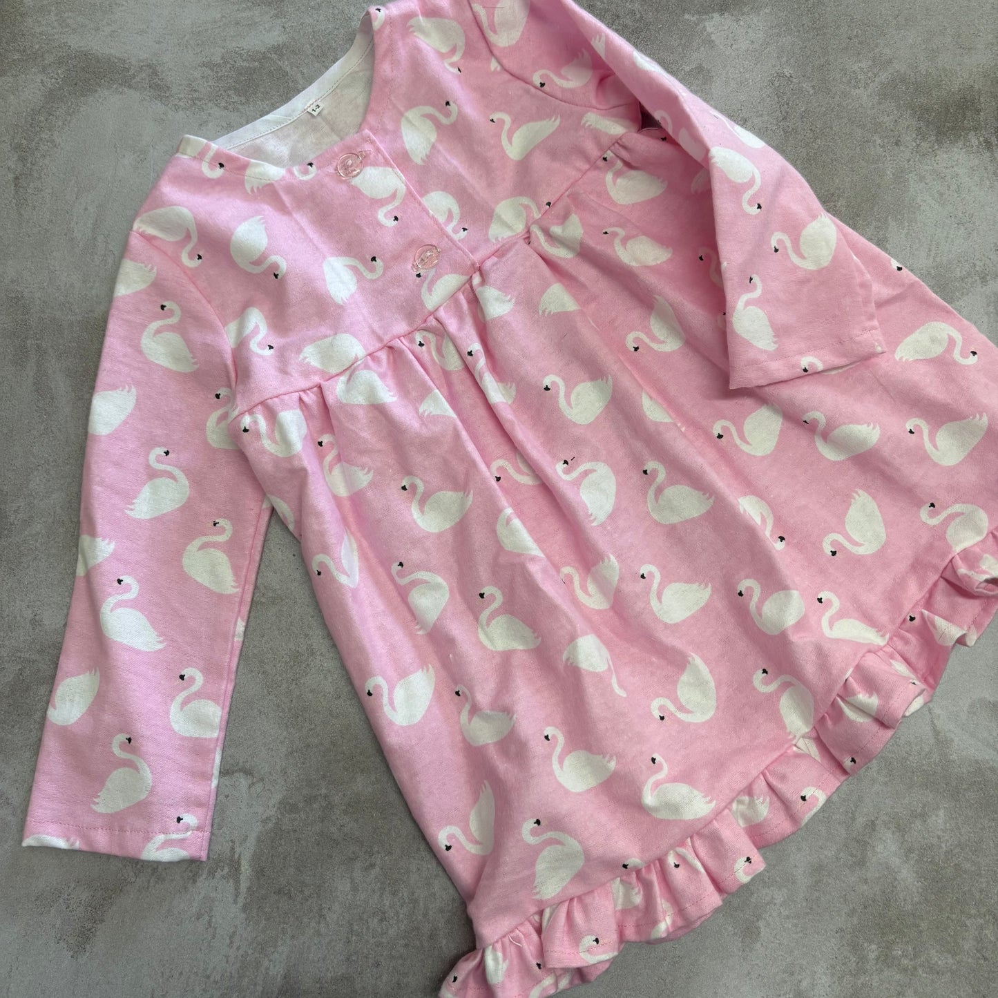 SWAN PINK NIGHTIE