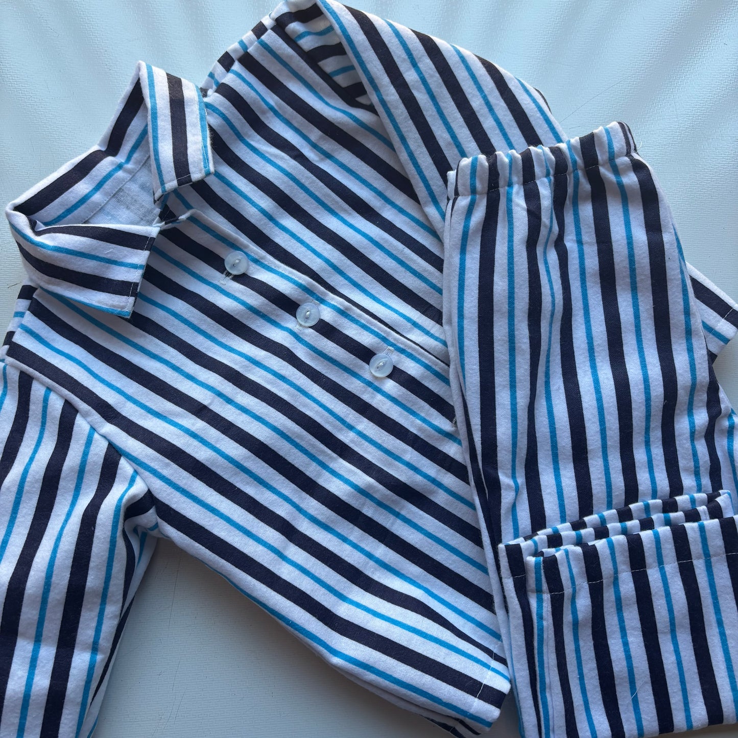 STRIPE LONG PJ SET